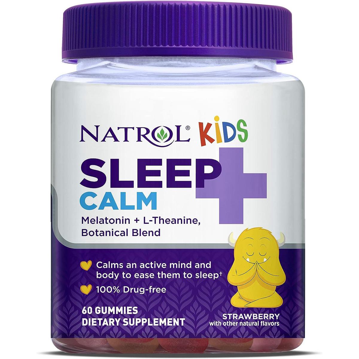 Natrol Kids Sleep+ Calm Melatonin and L-Theanine Sleep Aid Gummies for $4.74 Shipped