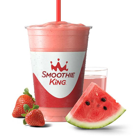 Free Smoothie King X-Treme Watermelon Lemonade Smoothie Rewards Members Today