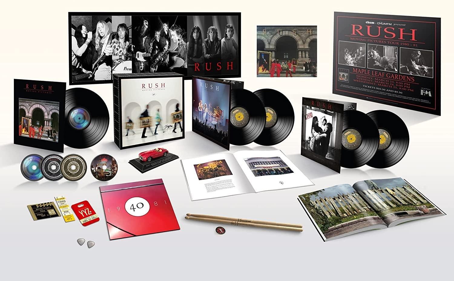 Rush Moving Pictures 40th Anniversary Super Deluxe Blu-ray for $126.77 Shipped