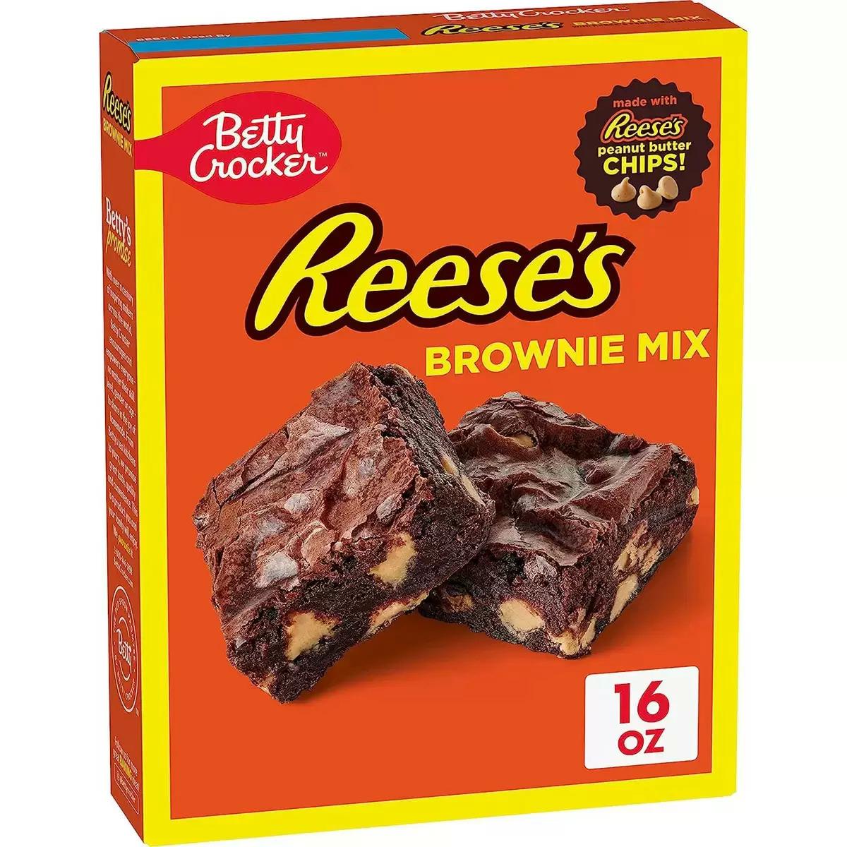 Betty Crocker Reeses Peanut Butter Premium Brownie Mix for $2.73 Shipped