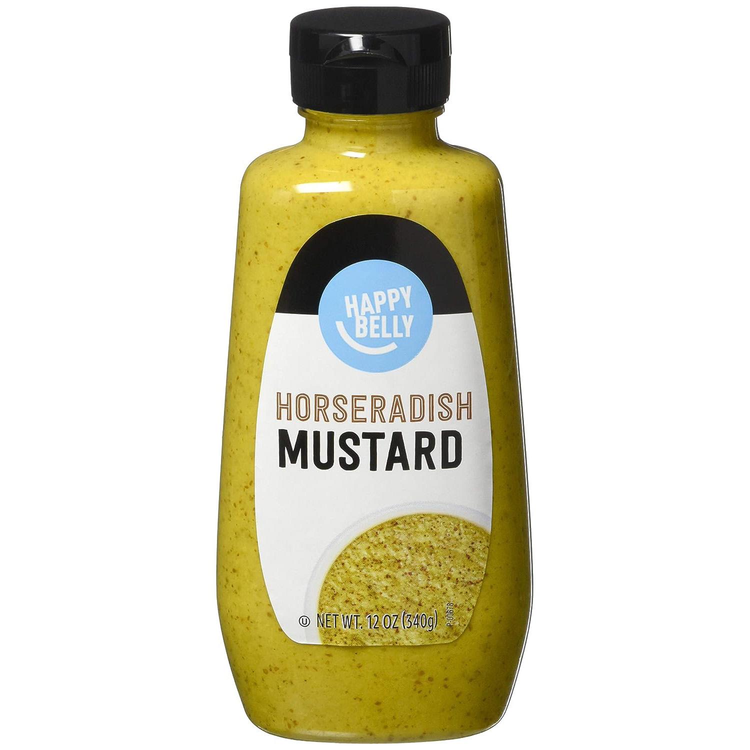 Amazon Brand Happy Belly Horseradish Mustard for $1.18 Shipped