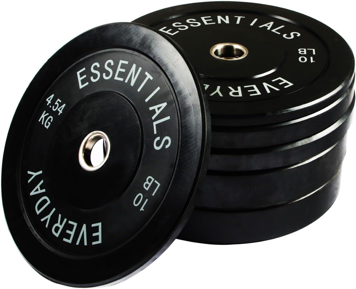 Signature Fitness 2in Olympic Bumper Plate Weight Plates for $146.34 Shipped