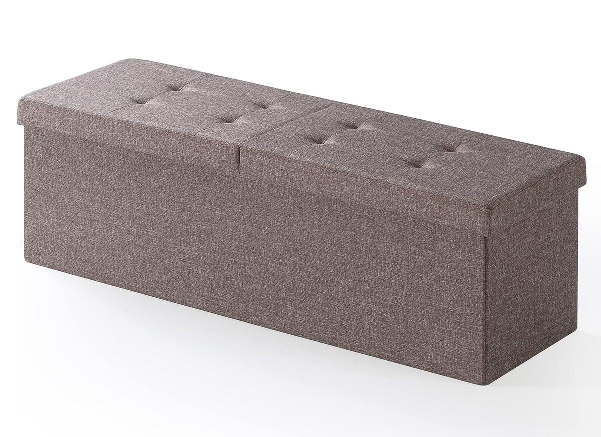 Otto and Ben 45in Storage Ottoman with Smart Lift Top for $32.24 Shipped