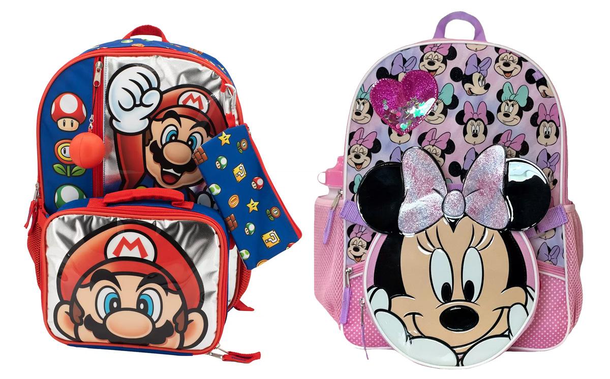 Backpack Licensed Character Kids School Bag for $21.24