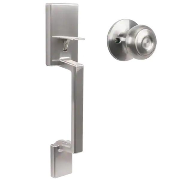 Defiant Castle Entrance Door Handleset with Hartford Interior Knob for $19.97 Shipped