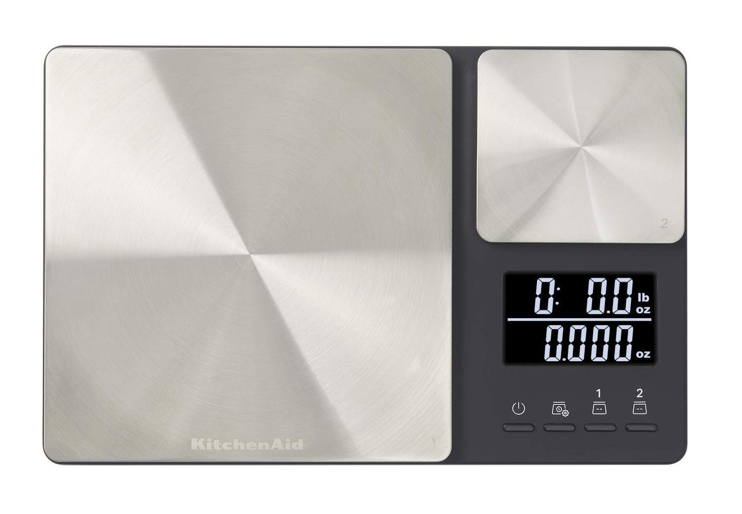 KitchenAid KQ909 Dual Platform Digital Kitchen and Food Scale for $25.66 Shipped