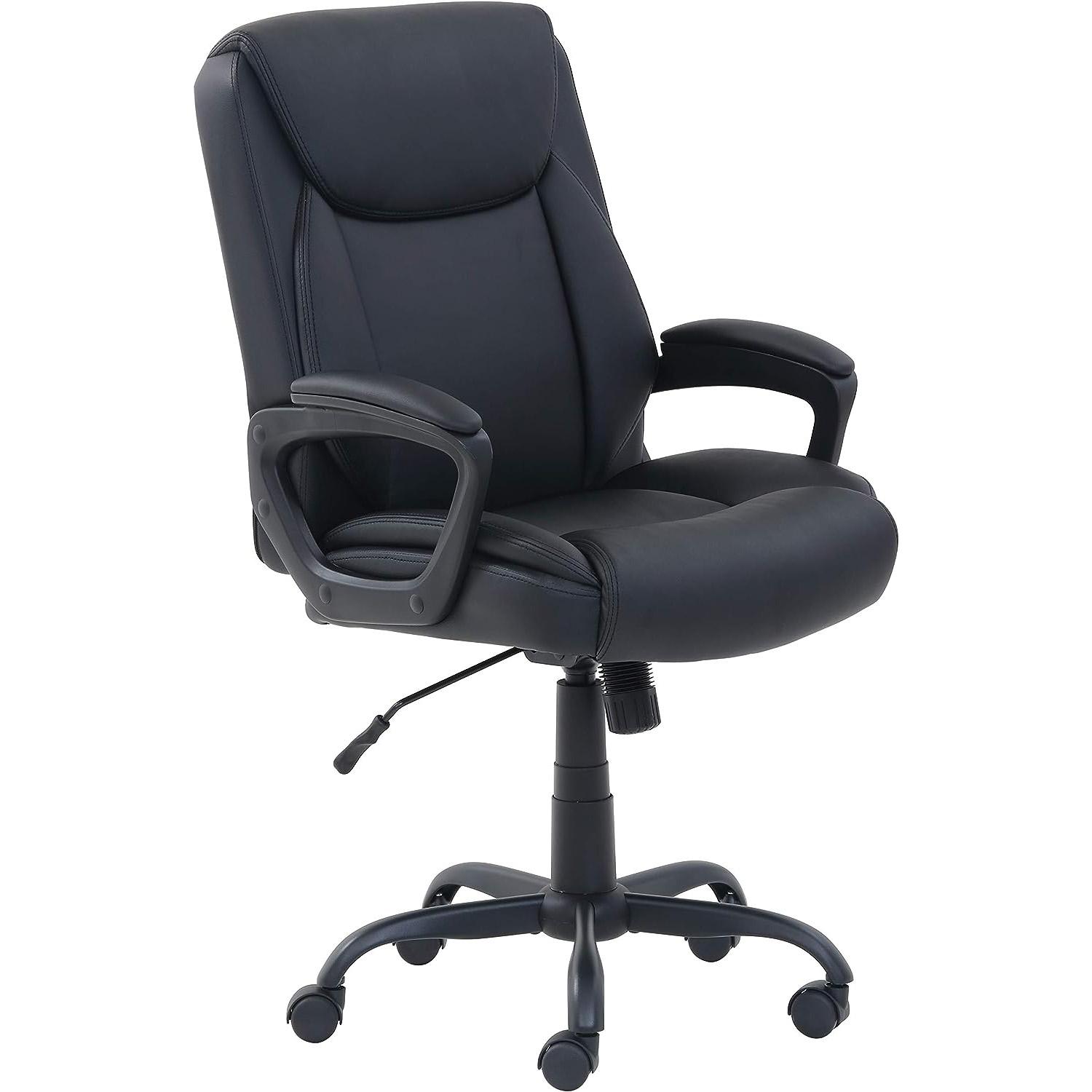 Amazon Basics Puresoft PU Mid-Back Office Computer Desk Chair for $49.99 Shipped