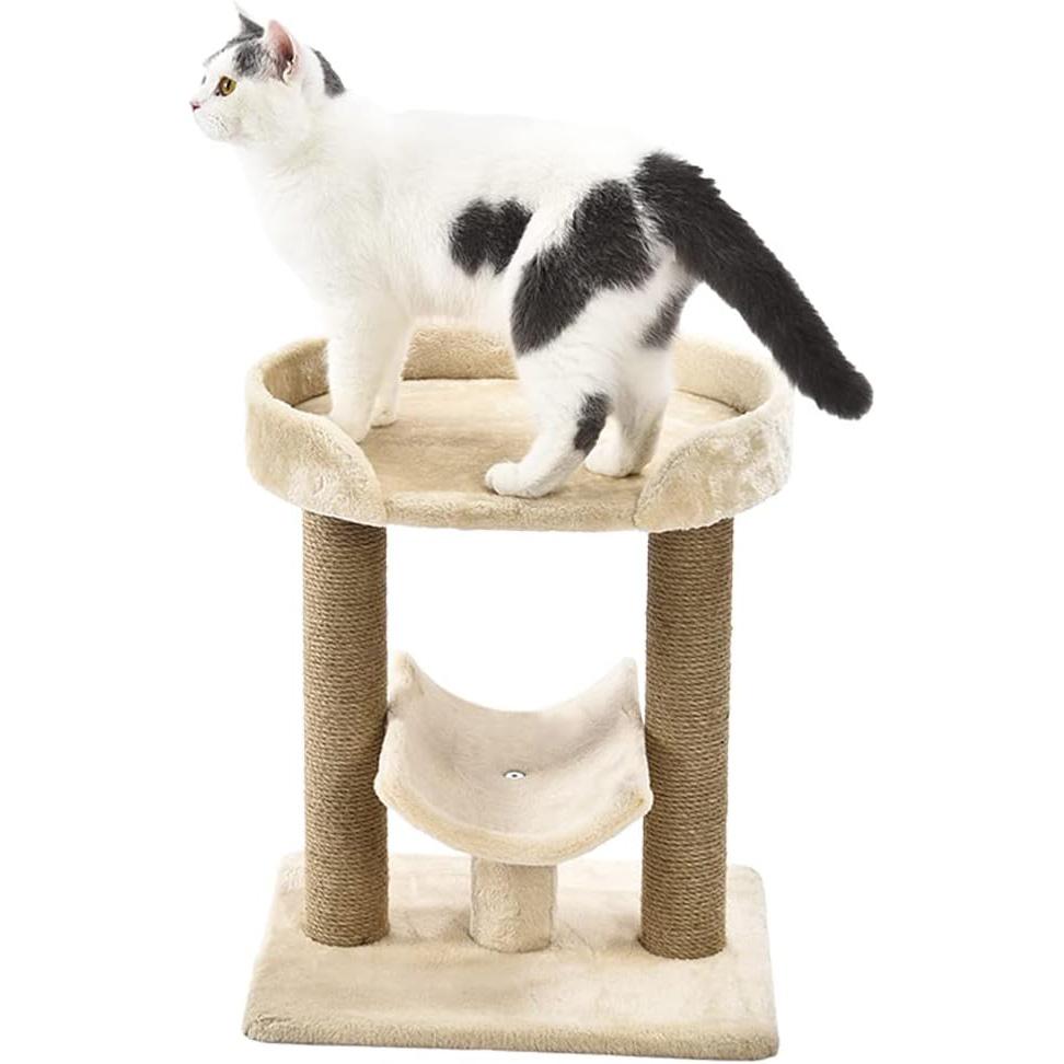 Amazon Basics Top Platform Cat Tree With Scratching Post for $12.38