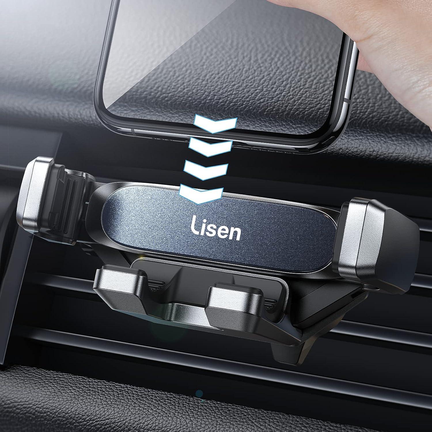 Lisen Car Vent Phone Mount for Car Phone Holder for $6.59