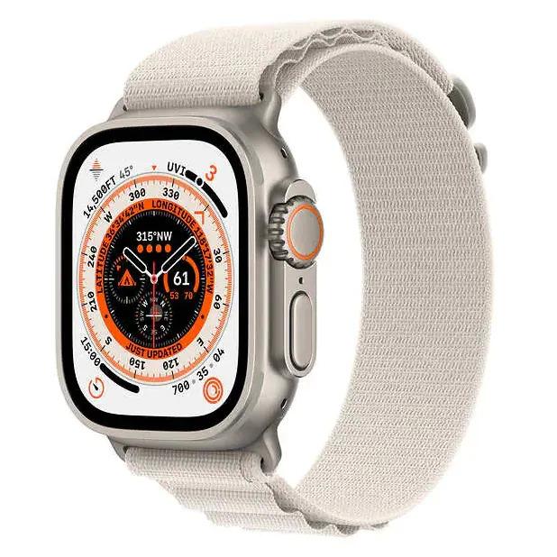 Apple Watch Ultra GPS + Cellular 49mm MQF43LLA Smartwatch for $704.98 Shipped