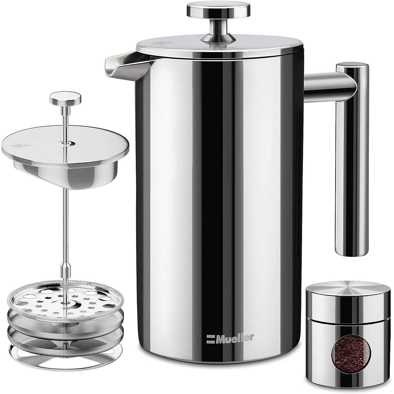 Mueller French Press Double Insulated 310 Coffee Maker for $21.98