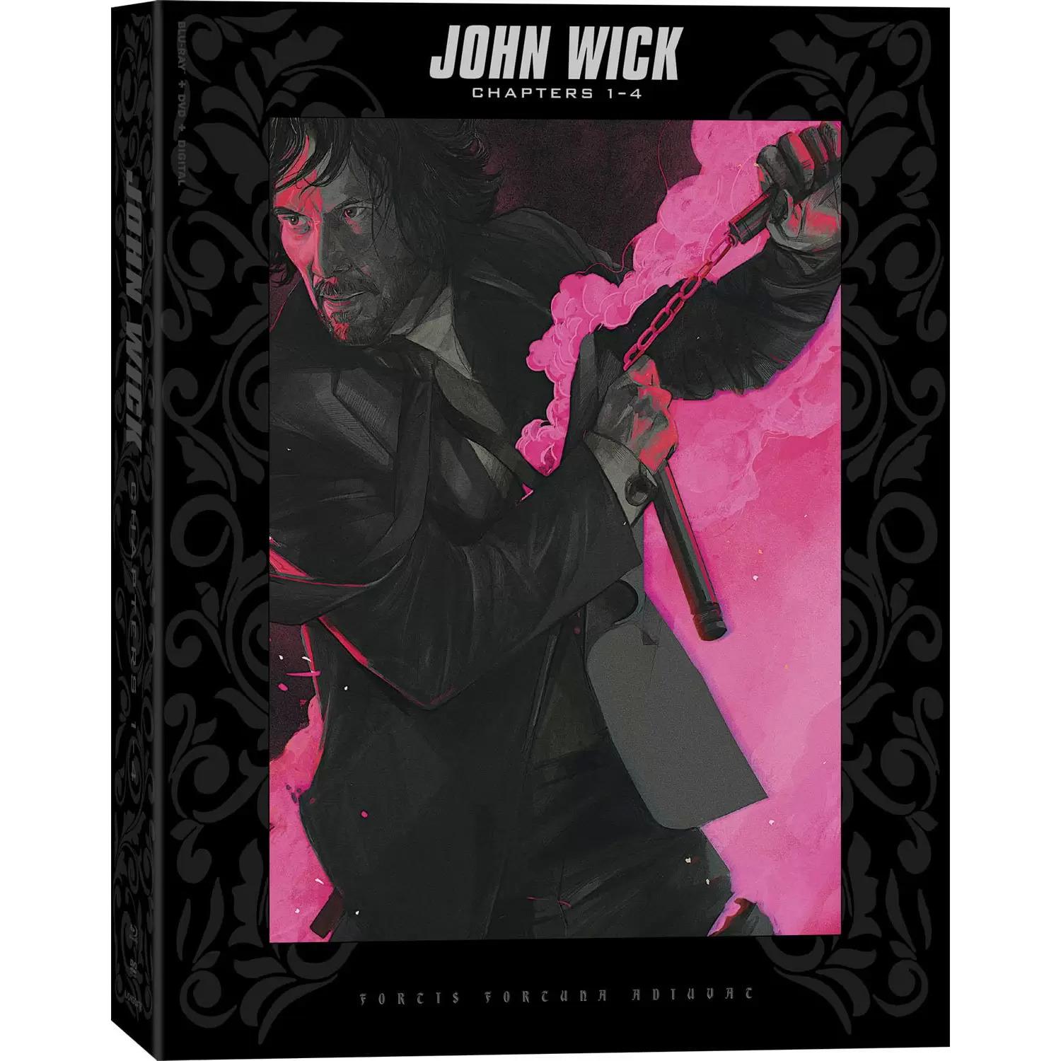 John Wick Chapter 1-4 Collection Blu-ray + DVD for $20.47