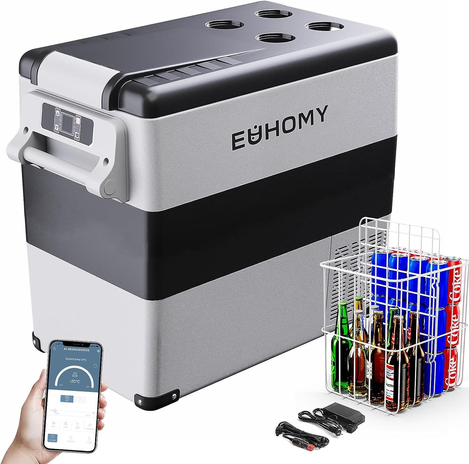 Euhomy 12v Car Electric Cooler Refrigerator for $179.99 Shipped