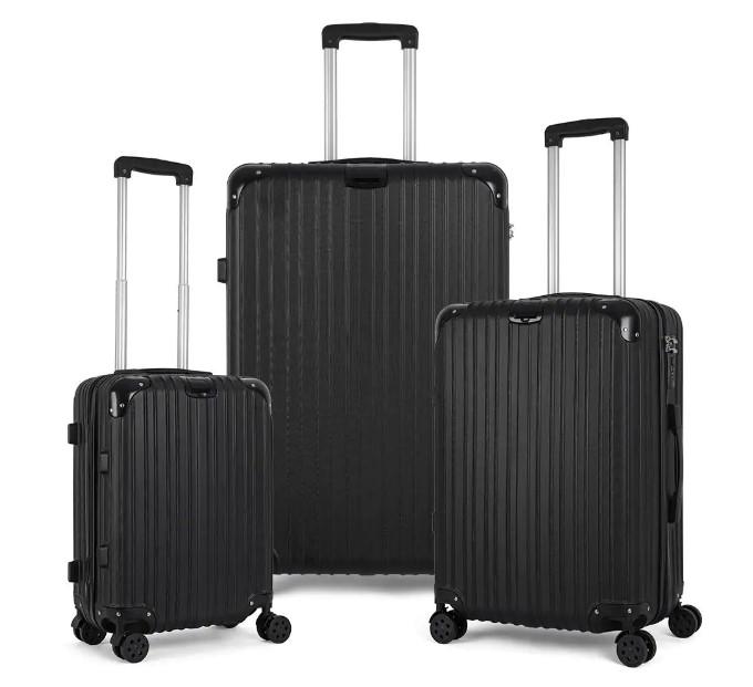 Hikolayae 3-Piece Luggage Set for $99.99 Shipped