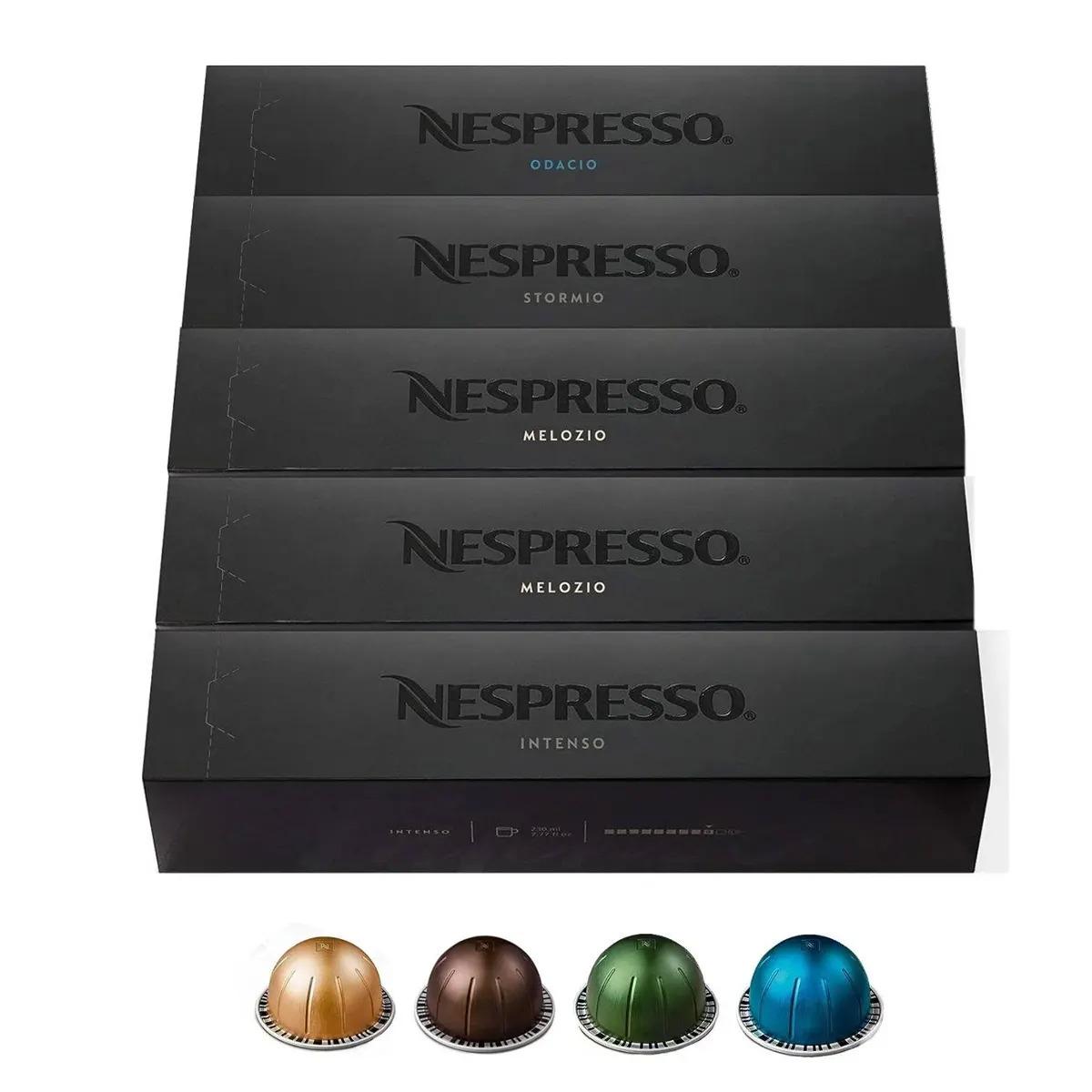 Nespresso Capsules VertuoLine Coffee Pods 50-Pack for $47.50 Shipped