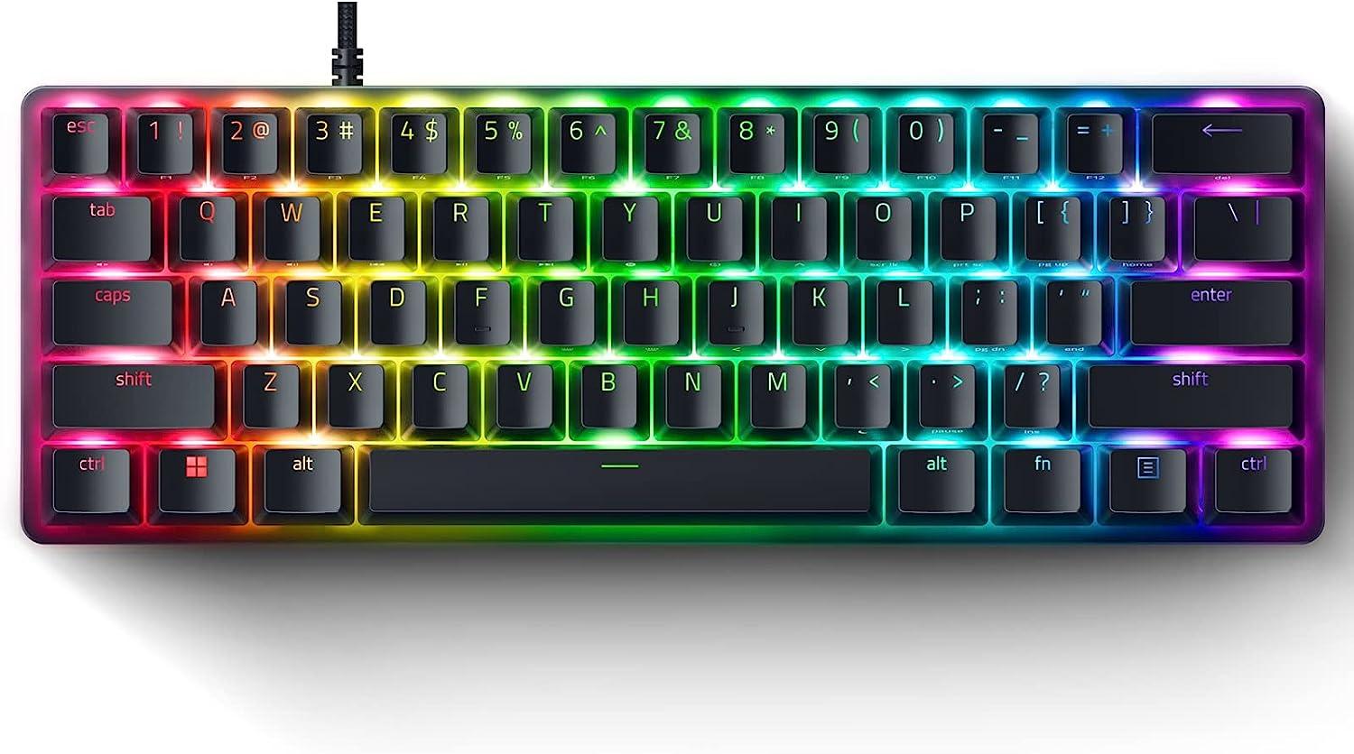 Razer Huntsman Mini Gaming Keyboard with Chroma RGB Lighting for $67.76 Shipped