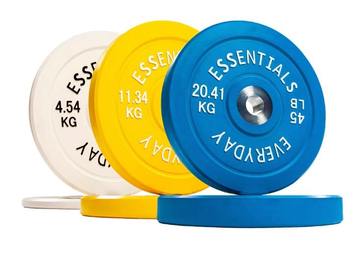 BalanceFrom Olympic Bumper Plate Weight Plate with Steel Hub for $160 Shipped