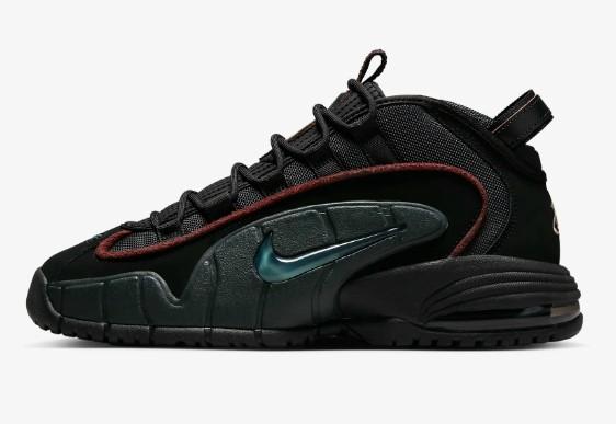 Nike Air Max Penny Sneakers Black Anthracite for $79.98 Shipped