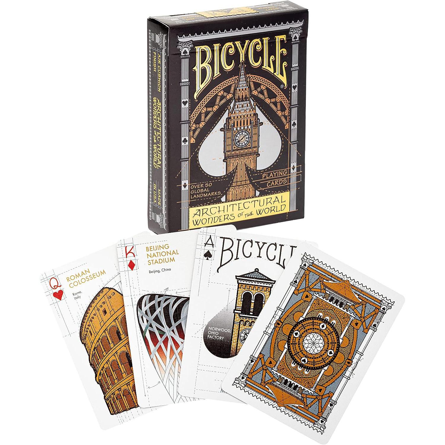 Bicycle Architectural Wonders of The World Playing Cards for $5.46