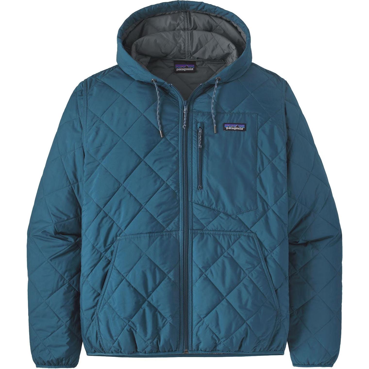 Patagonia Mens Diamond Quilted Insulated Bomber Hooded Jacket for $88.83 Shipped