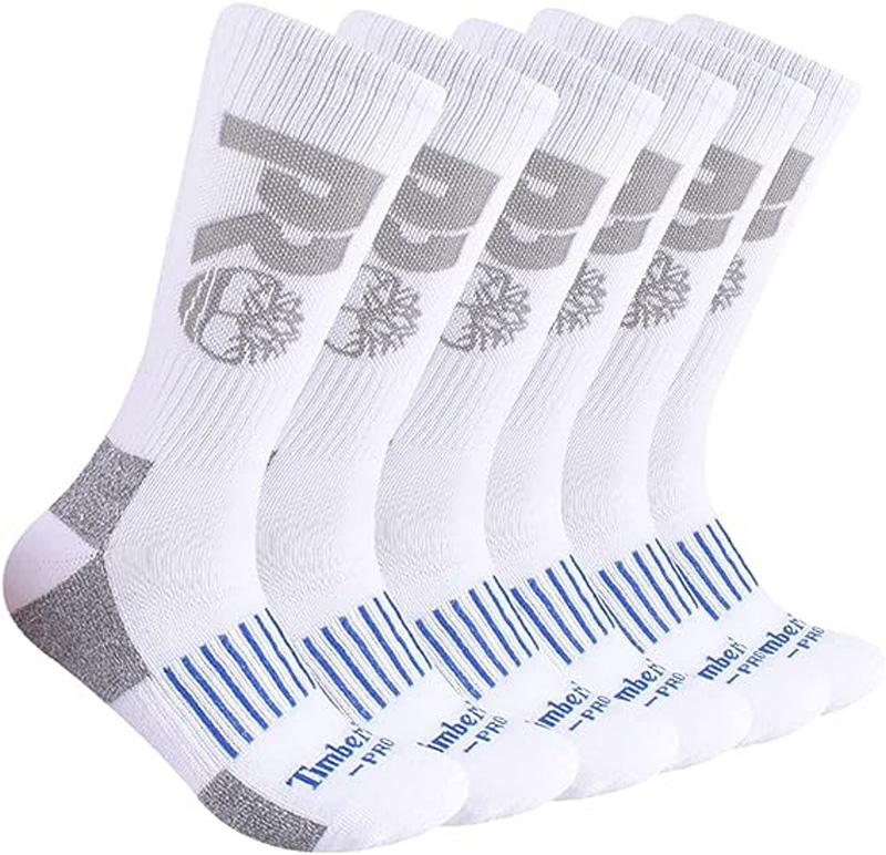 Timberland PRO Mens 6-Pack Crew Socks for $10 Shipped