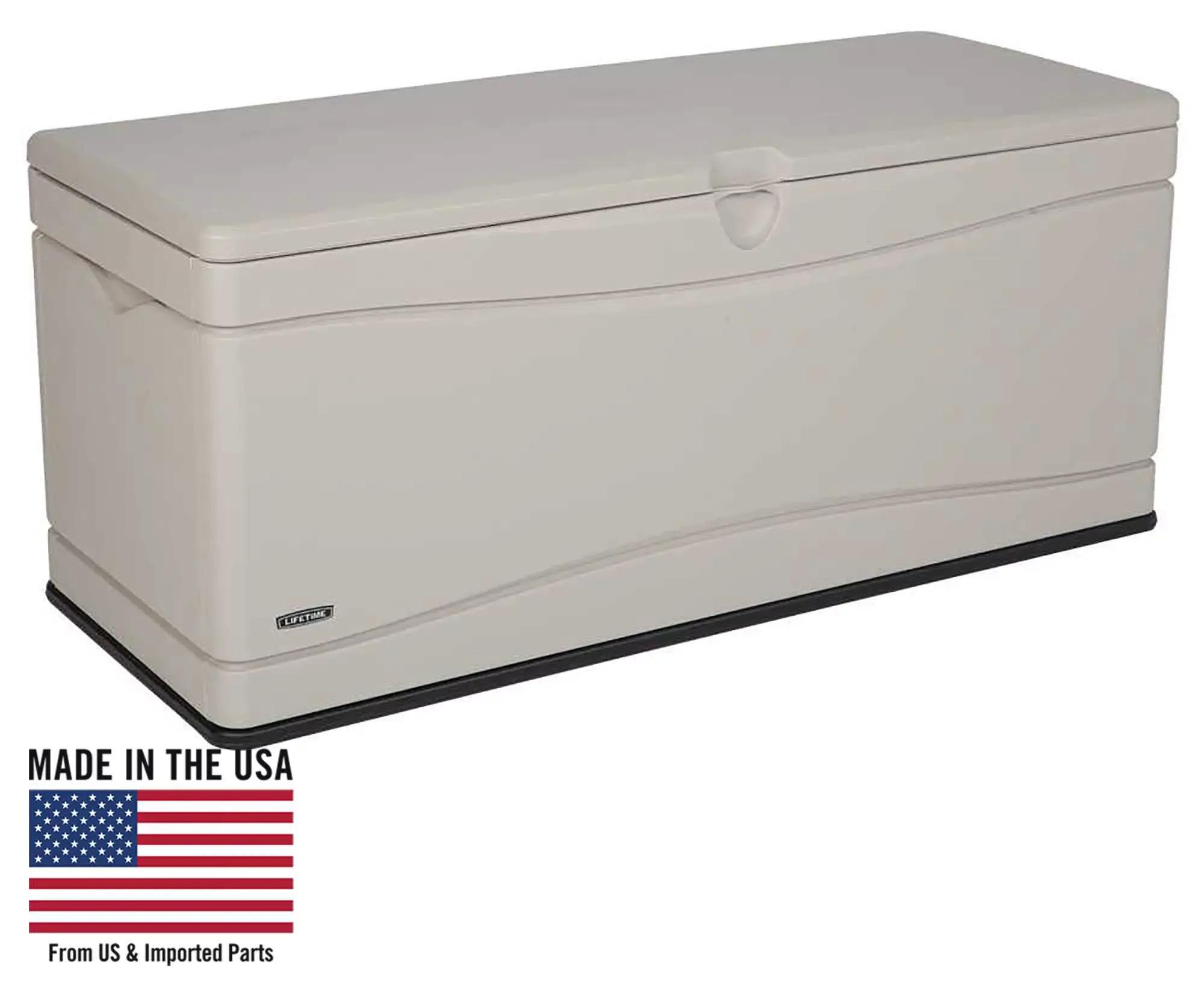 Lifetime 130-Gallon Outdoor Storage Box for $97 Shipped