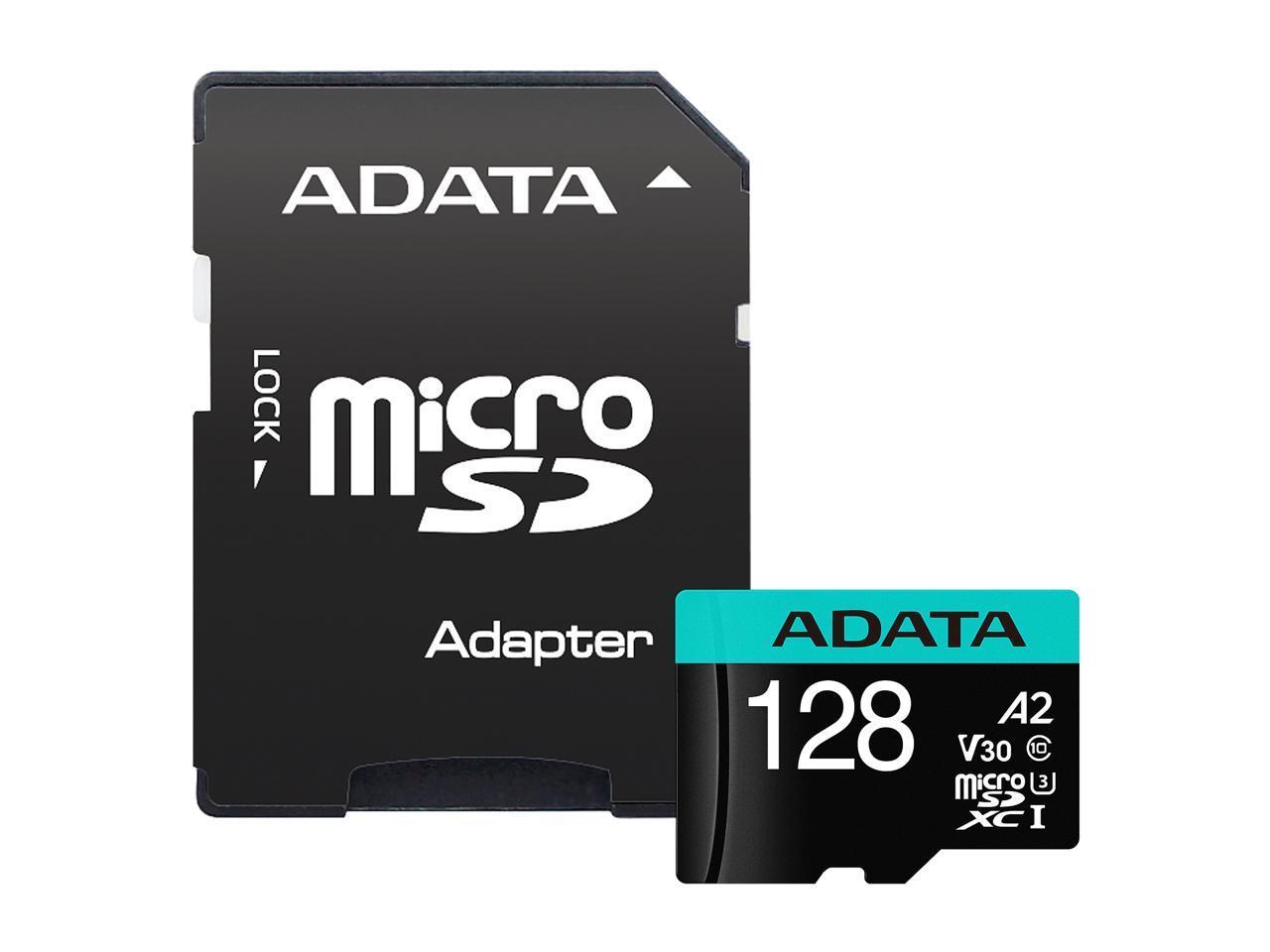 AData 128GB Class 10 UHS-I U3 Premier Pro microSDXC Memory Card for $7.49 Shipped