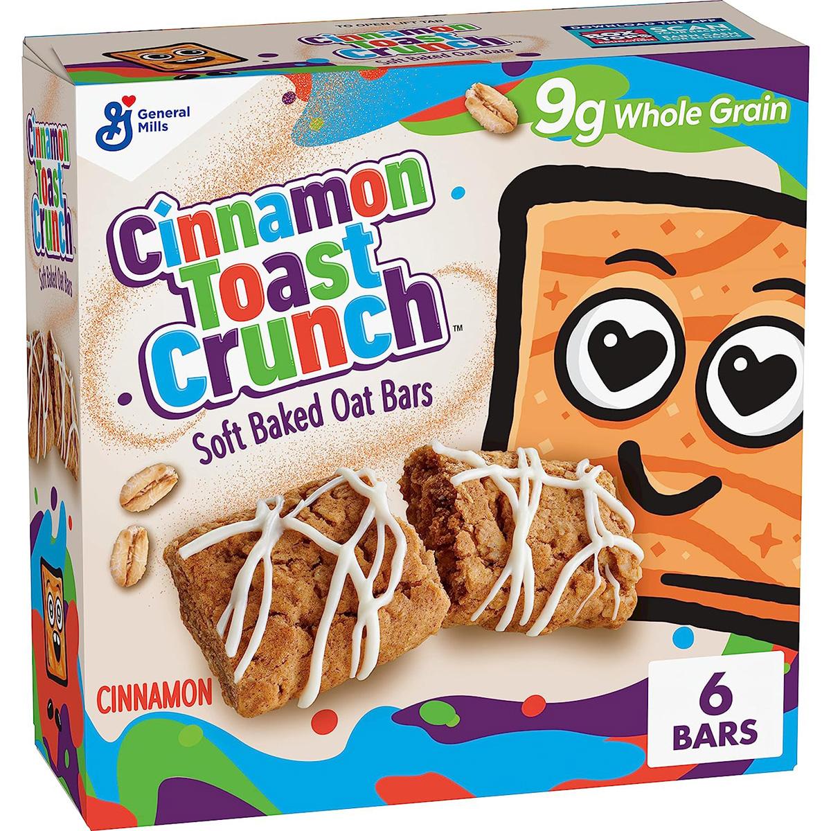 Cinnamon Toast Crunch Soft Baked Oat Breakfast Bars for $1.87 Shipped