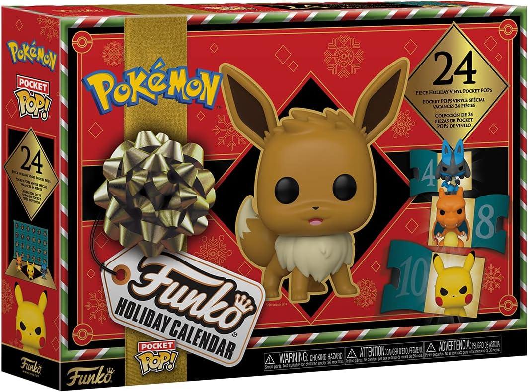 Funko Pop Holiday Calendar Pokemon 24 Pocket Vinyl Figures for $34.99 Shipped