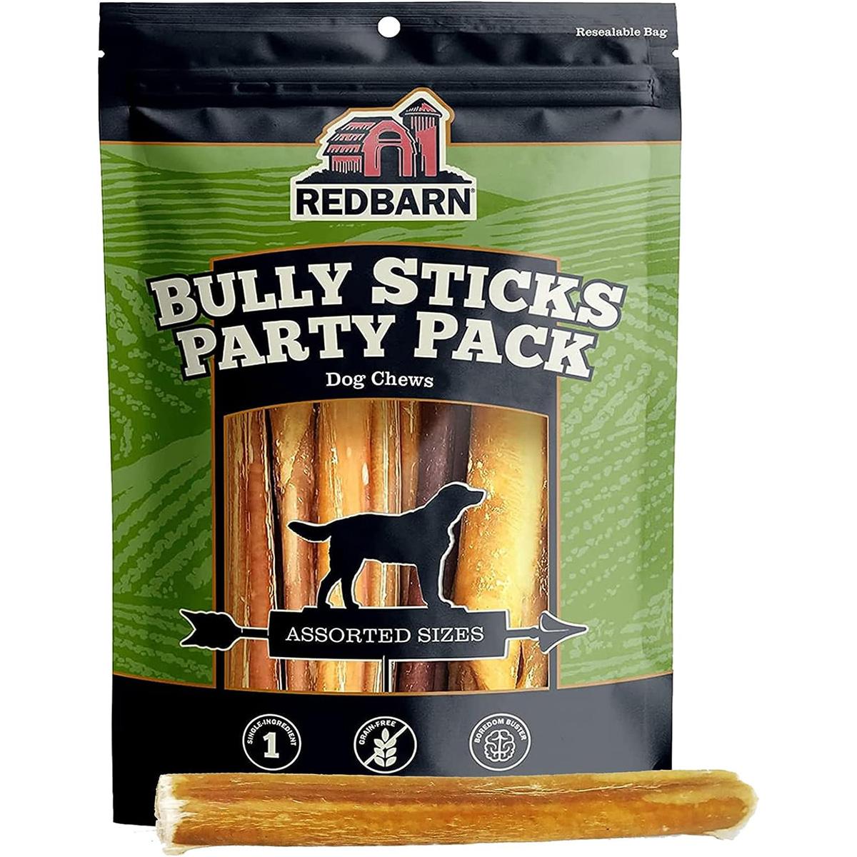 Redbarn Bully Sticks Dog Treats for $10.10 Shipped