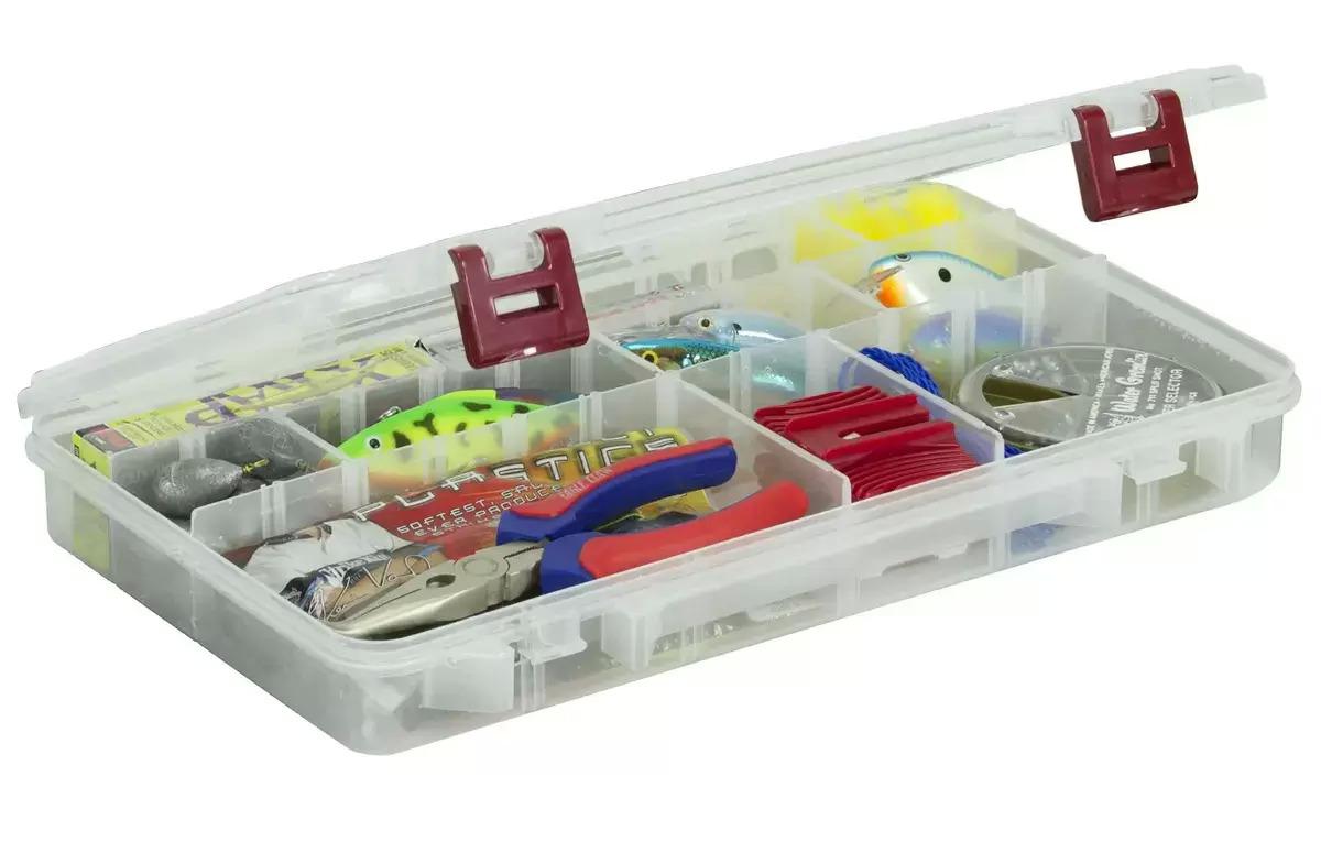 Plano ProLatch Stowaway Large Clear Organizer Tackle Box for $5.54
