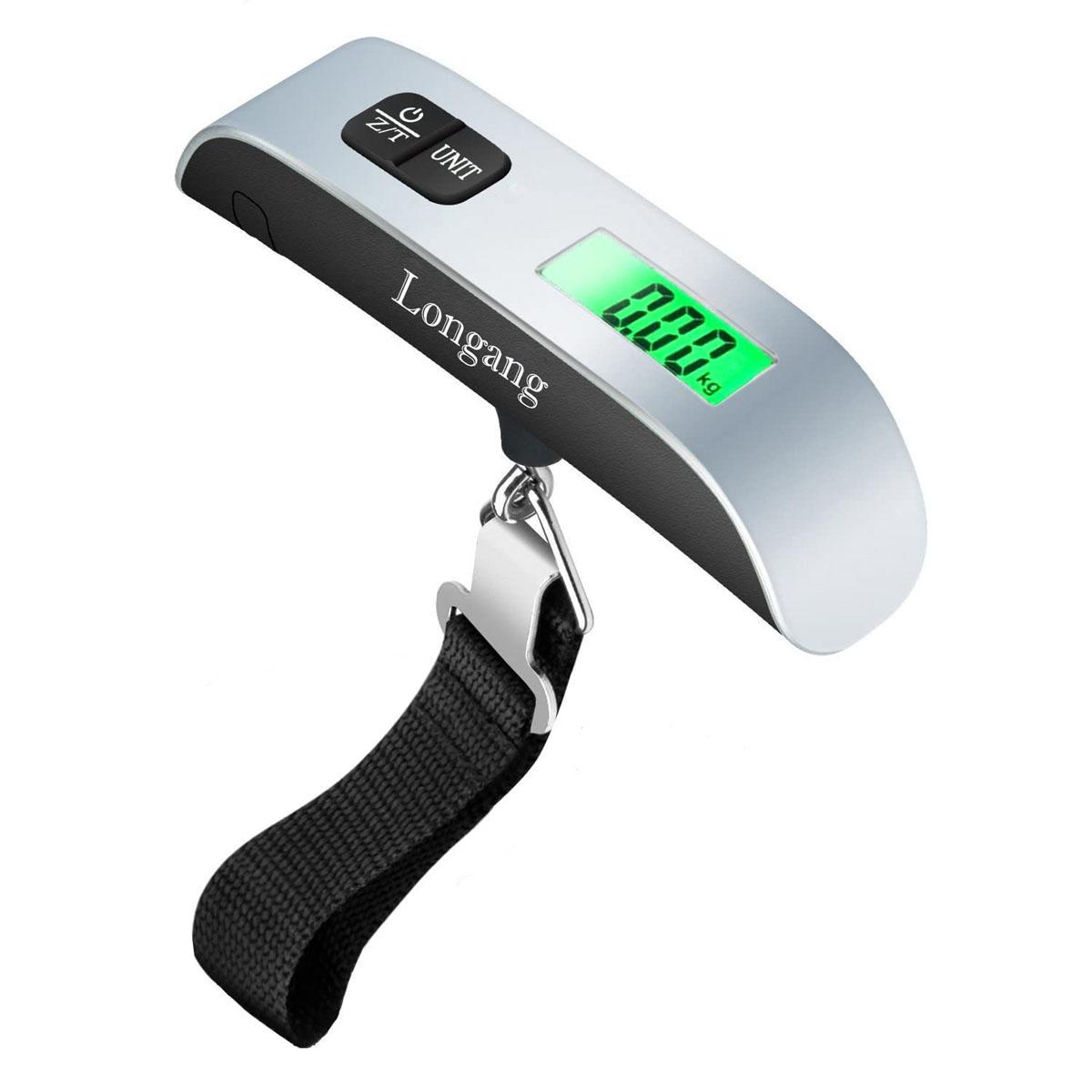 Backlit Digital Hanging Luggage Scale for $4.89