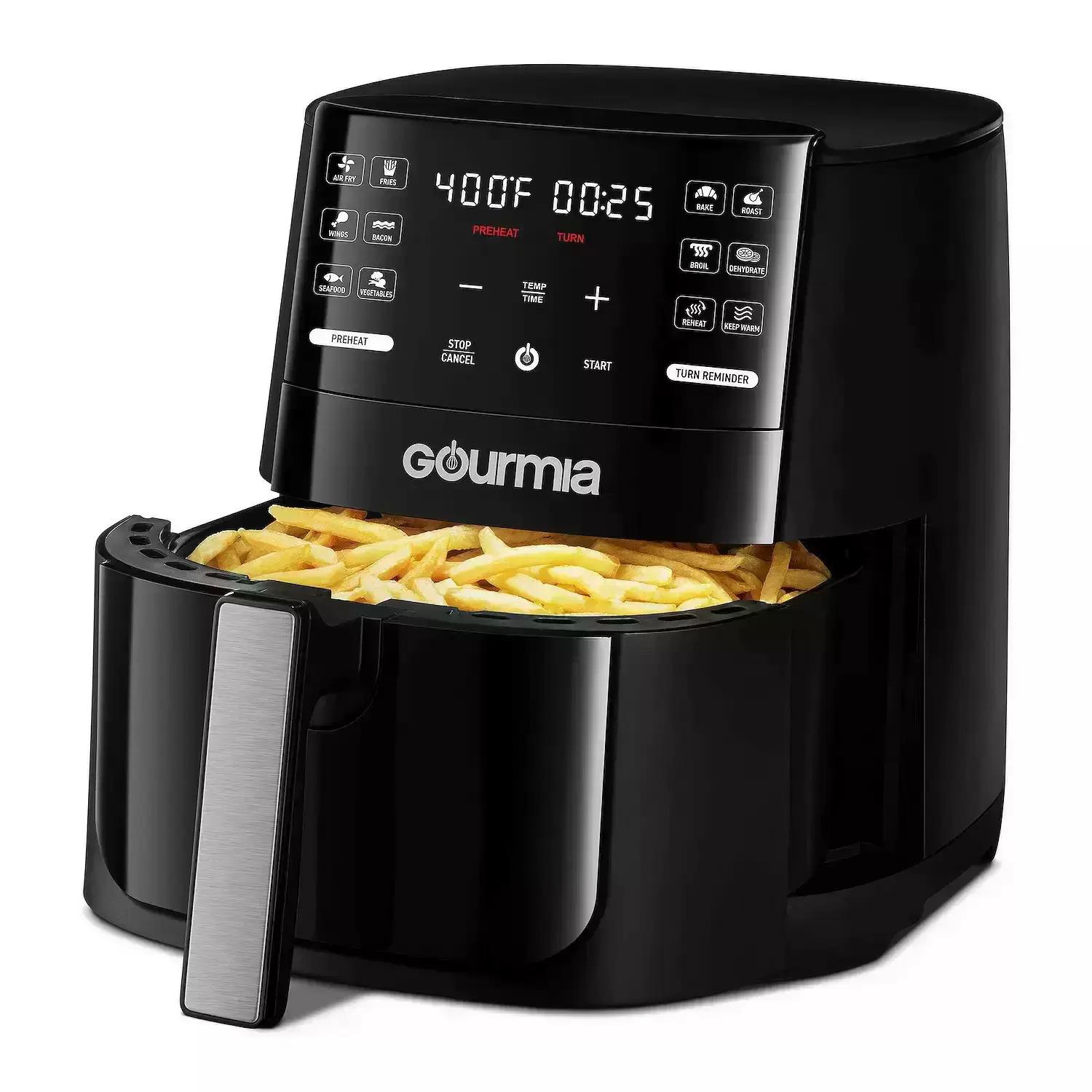 Gourmia Digital Air Fryer 6-Quart GAF612 with $5 Kohls Cash for $34.84