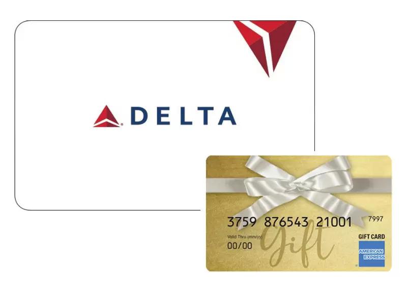 $250 Delta Air lines Gift Card with a $25 Amex Card for $250