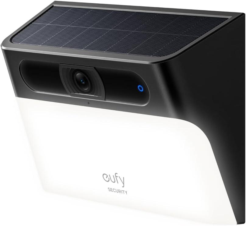 eufy Security S120 2K Solar Wall Light Outdoor Security Camera for $69.99 Shipped