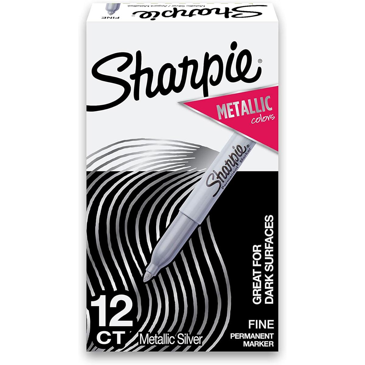 Sharpie Metallic Fine Tip Permanent Markers 12 Pack for $7.74 Shipped
