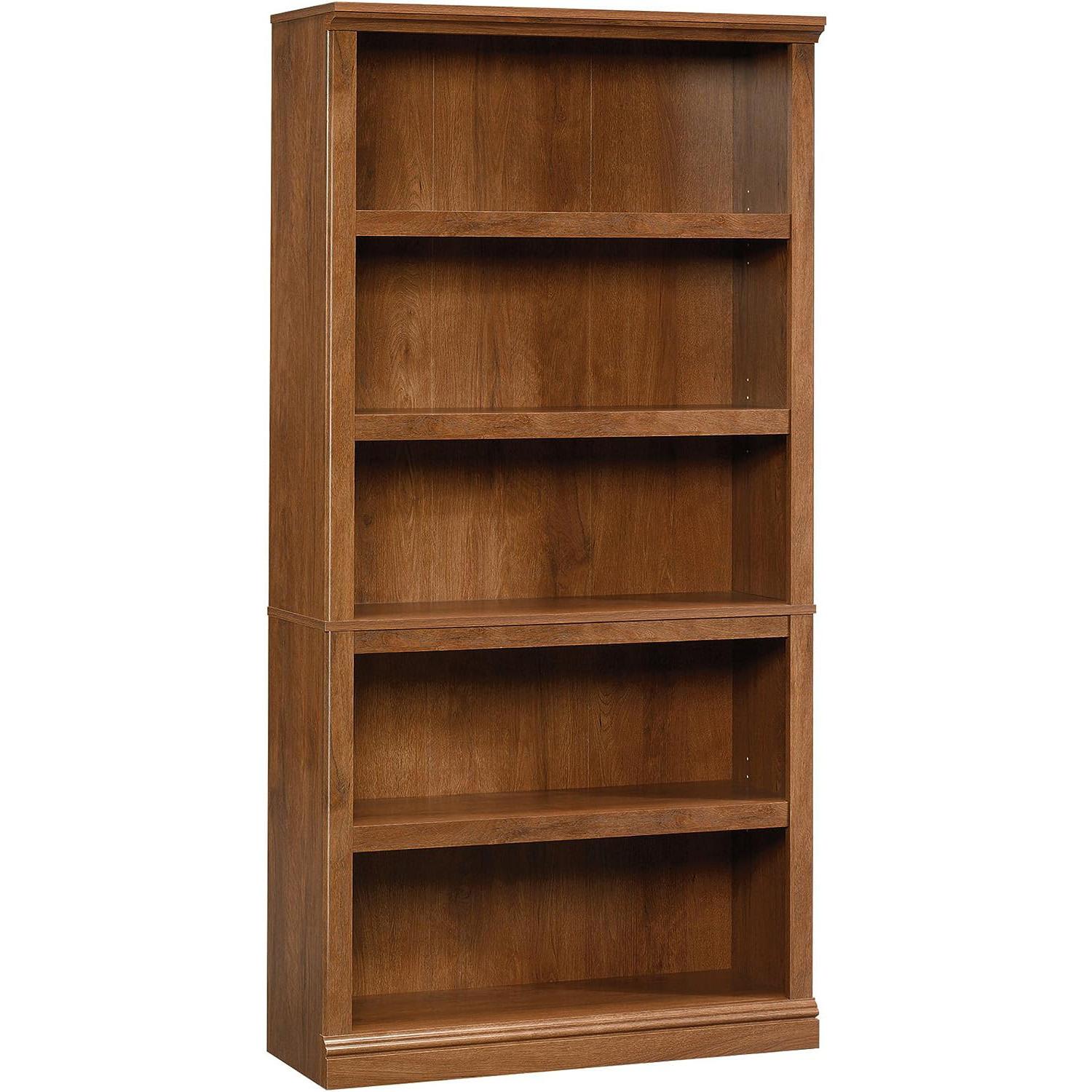 Sauder Miscellaneous Storage 5 Split Bookcase Book Shelf for $99.99 Shipped