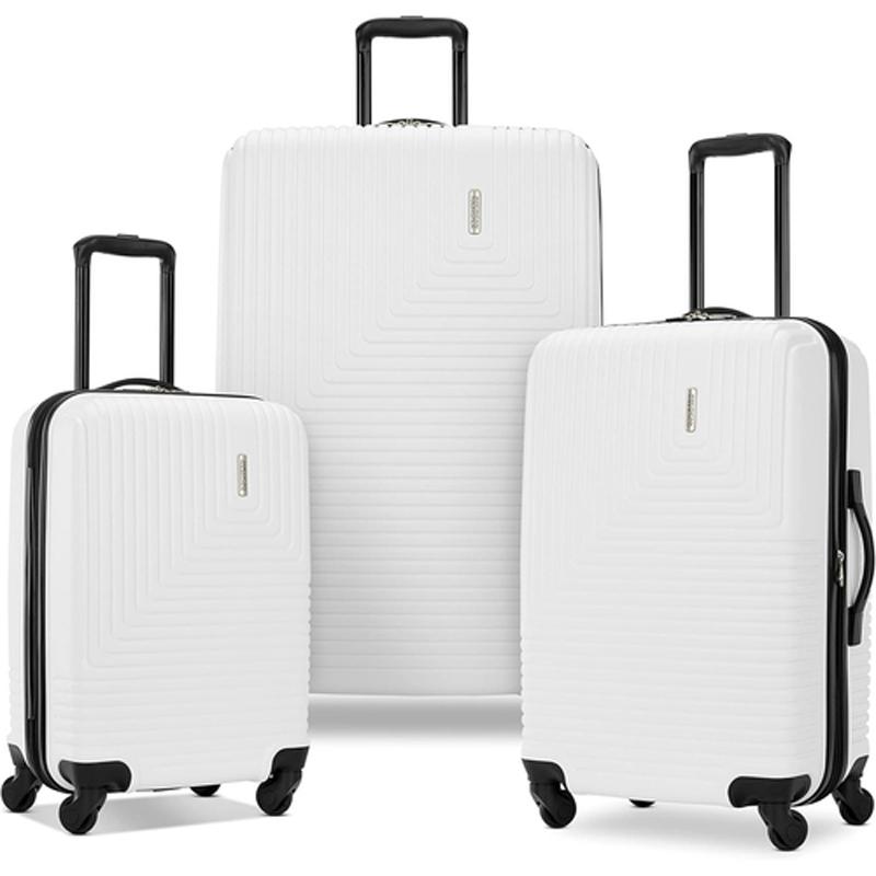 American Tourister Groove Expandable Spinner Suitcase Set for $149 Shipped