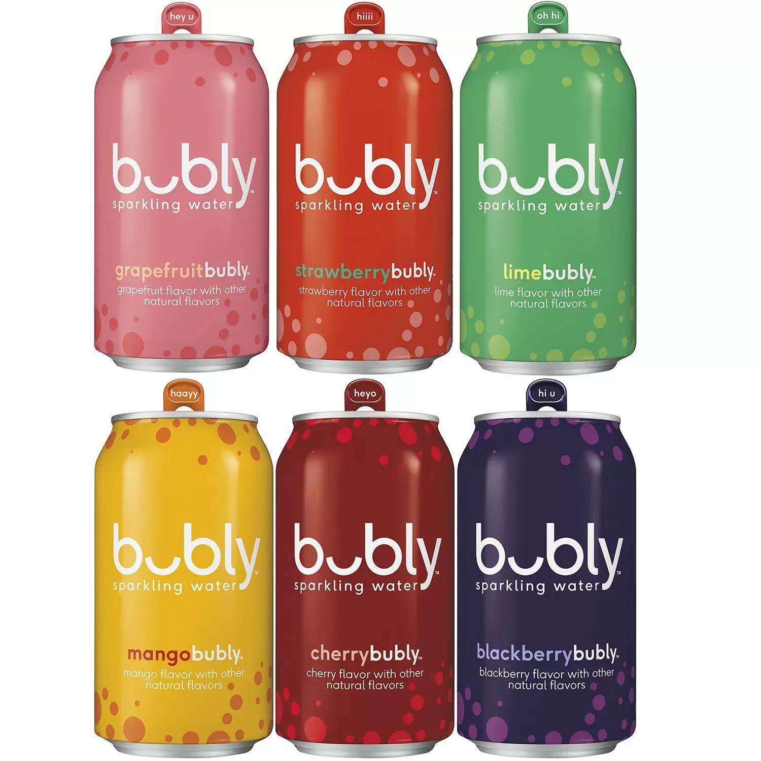 bubly Zero Calorie Sparkling Water 18 Pack for $6.75 Shipped