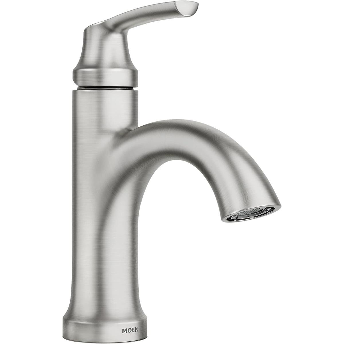 Moen Wellton Single-Handle Spot Resistant Bathroom Faucet for $35.55 Shipped