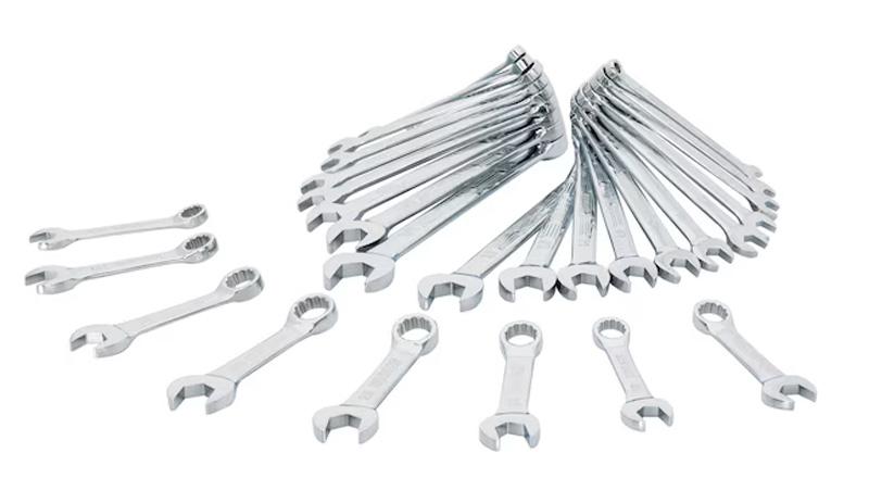 Kobalt 28-Piece Set 12-point and Metric Standard and Short Wrench for $14.98