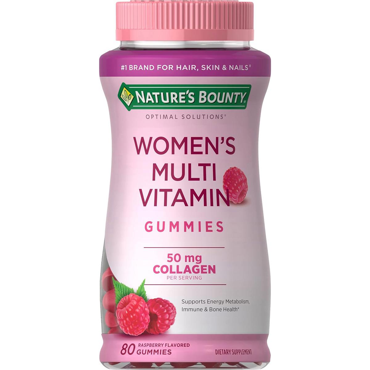 Natures Bounty Womens Multivitamin Gummies 2 Bottles for $6.69