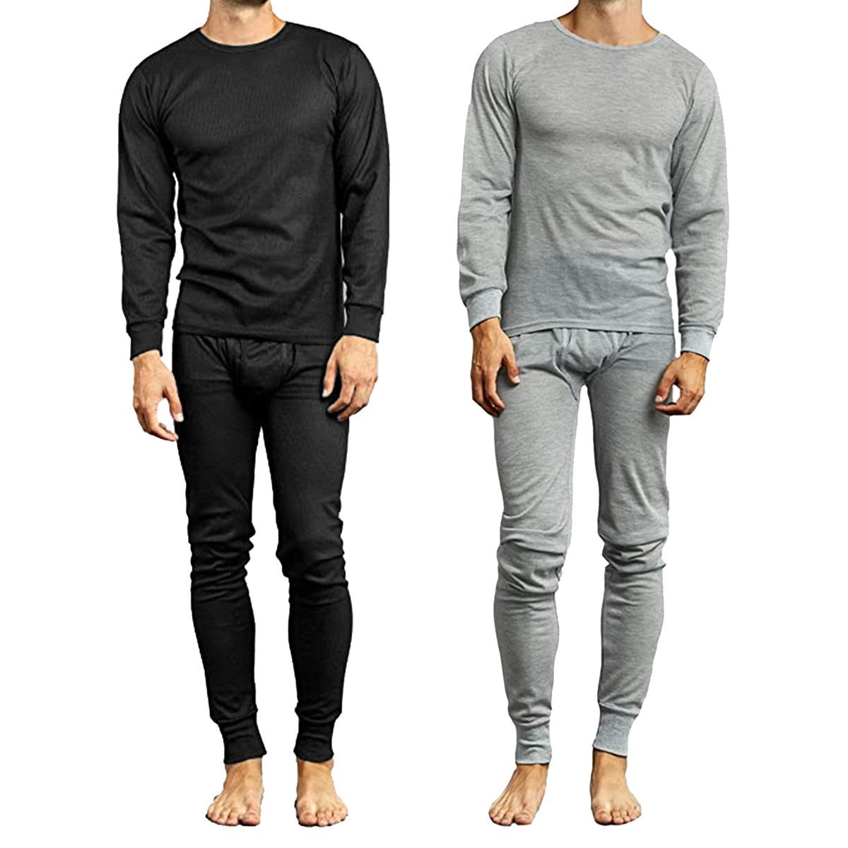 Galaxy By Harvic 4-Piece Mens Winter Thermal Base Layer Set Deals