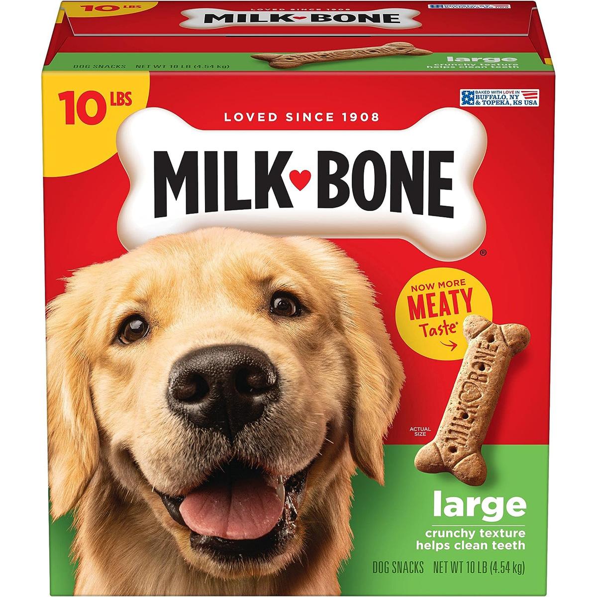 Milk-Bone Original Dog Treats Biscuits 10Lbs for $8.24 Shipped
