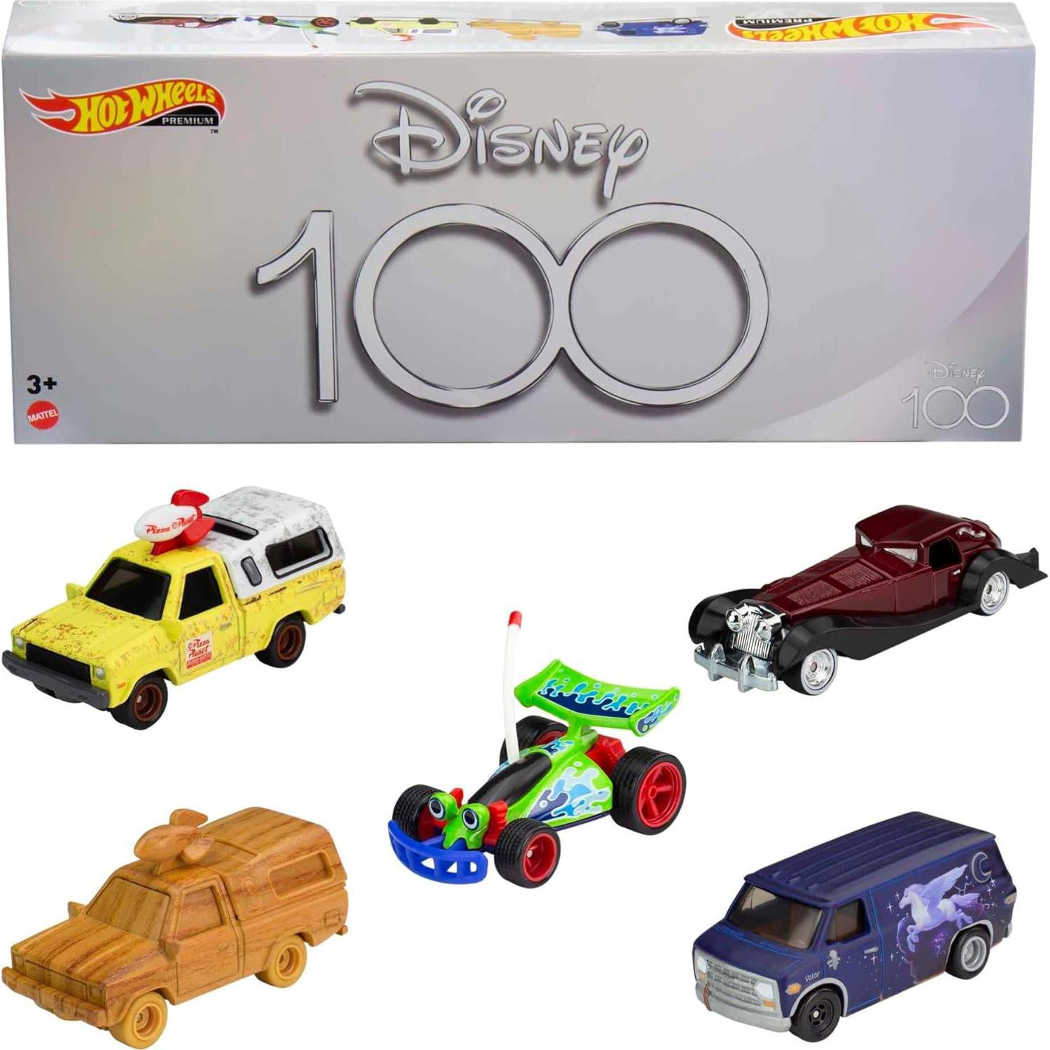 Hot Wheels Premium Disney 100 Bundle for $14.99