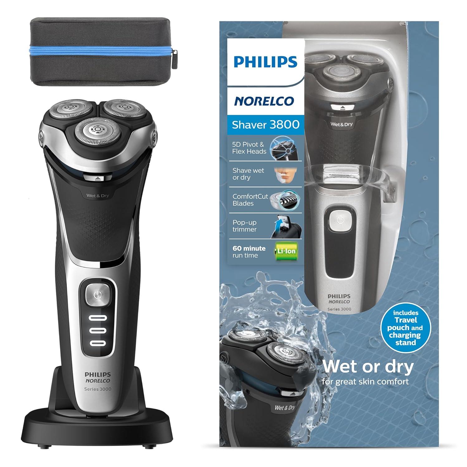 Philips Norelco Shaver 3800 Rechargeable Wet and Dry Shaver for $55.76 Shipped