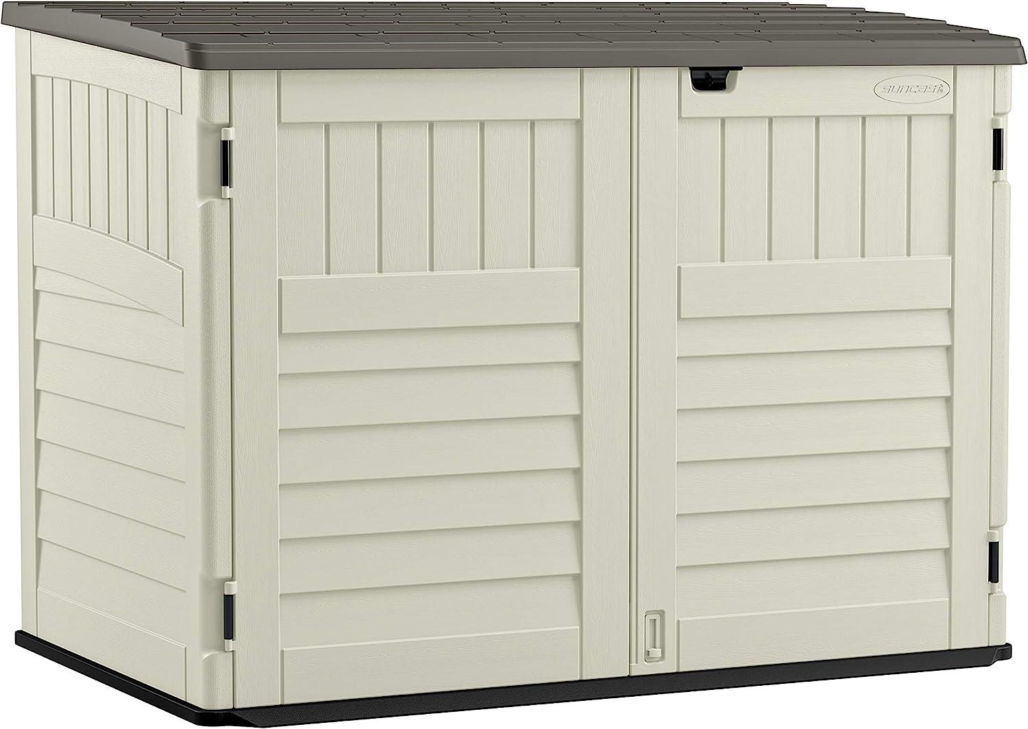 Suncast Horizontal Stow-Away Storage Shed for $231.53 Shipped