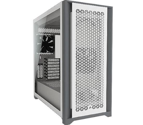 Corsair 5000D Tempered Glass Mid-Tower ATX PC Case White for $92.99