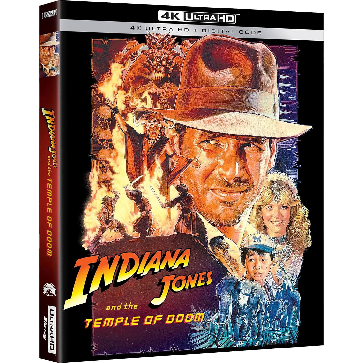 Indiana Jones and the Temple of Doom 4K for $13.99