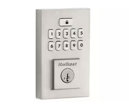 Kwikset SmartCode 260 Contemporary Satin Nickel Keypad for $89.99 Shipped